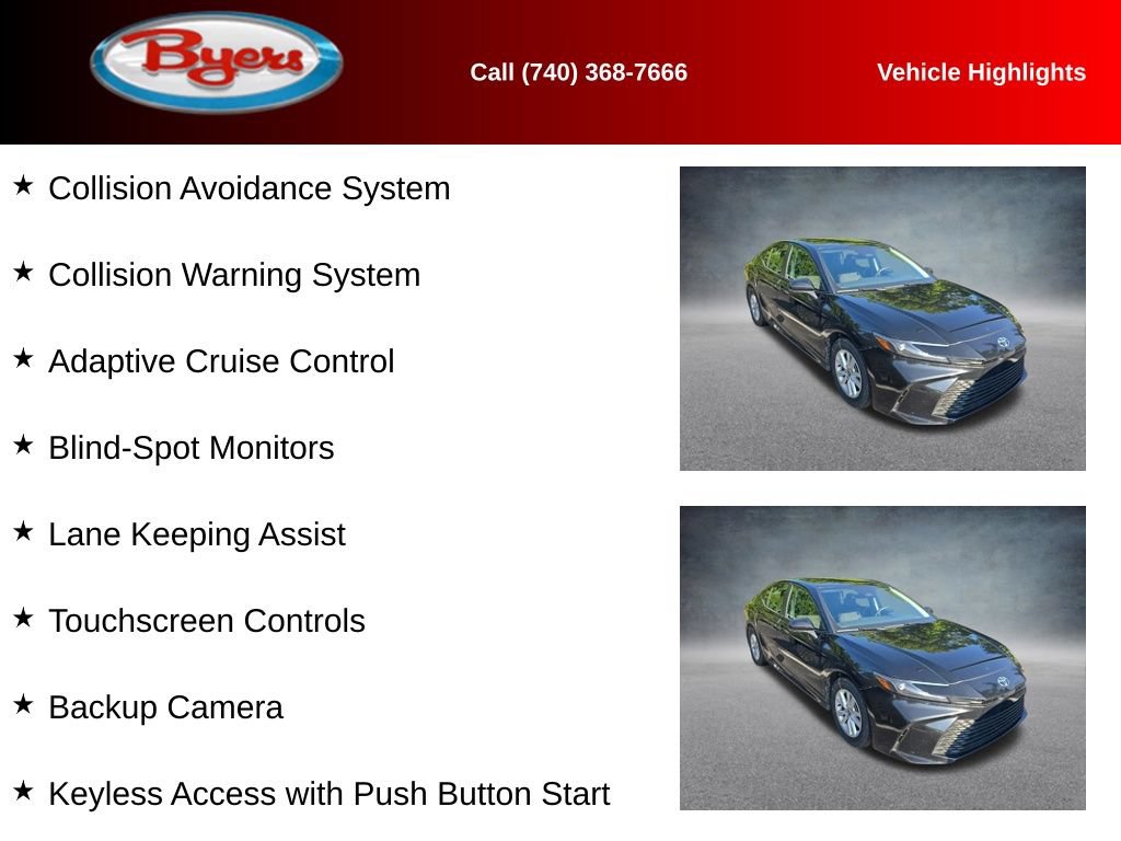 Used 2025 Toyota Camry LE FWD image 10