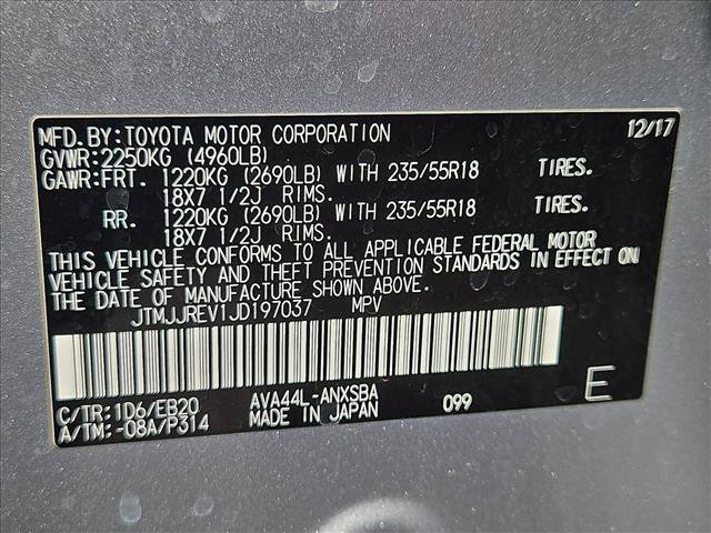 Used 2018 Toyota RAV4 SE w/ Advanced Technology Package AWD/4WD image 18