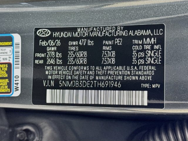Certified 2026 Hyundai Tucson SEL FWD image 46