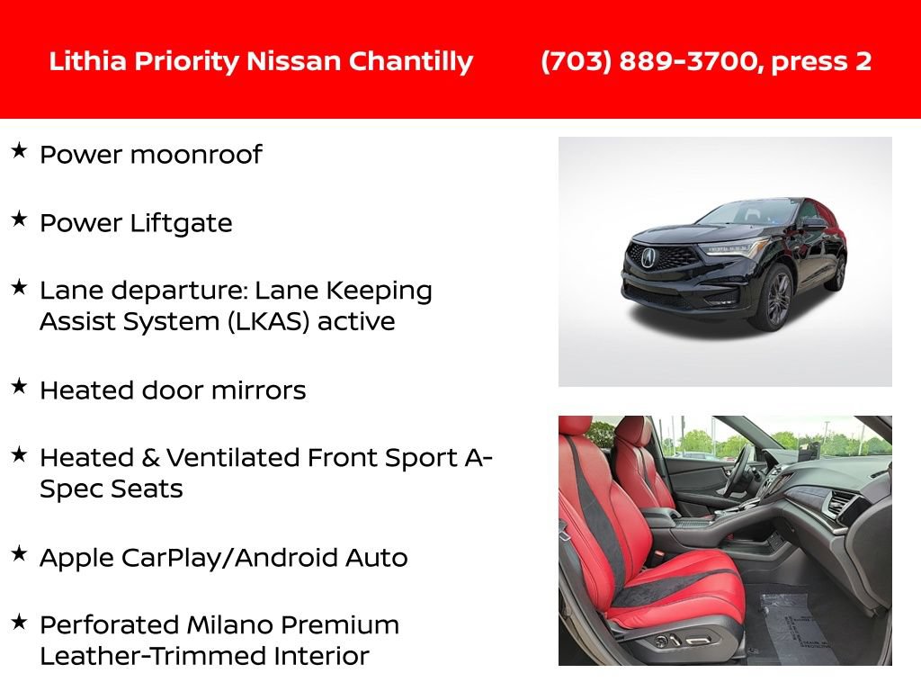 Used 2021 Acura RDX A-Specw/ Technology Package AWD/4WD image 12