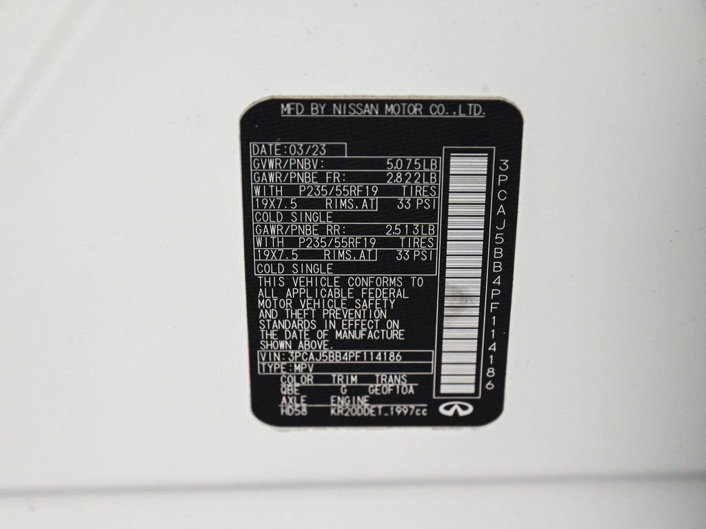 Used 2023 INFINITI QX50 Luxe image 14