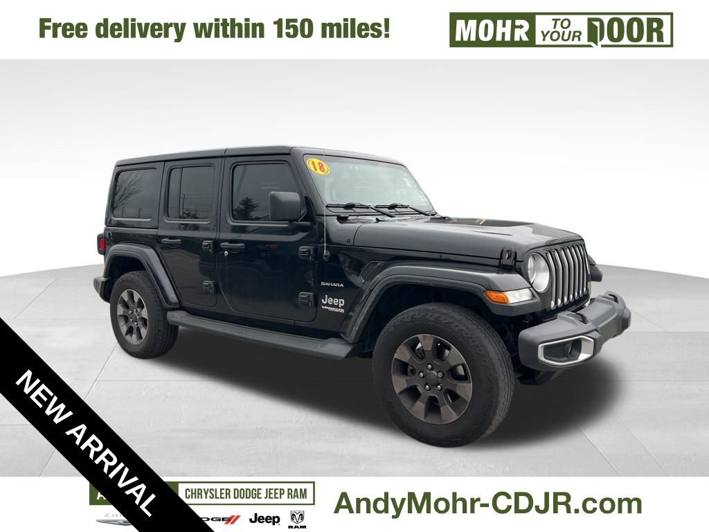 Used 2018 Jeep Wrangler Unlimited Sahara