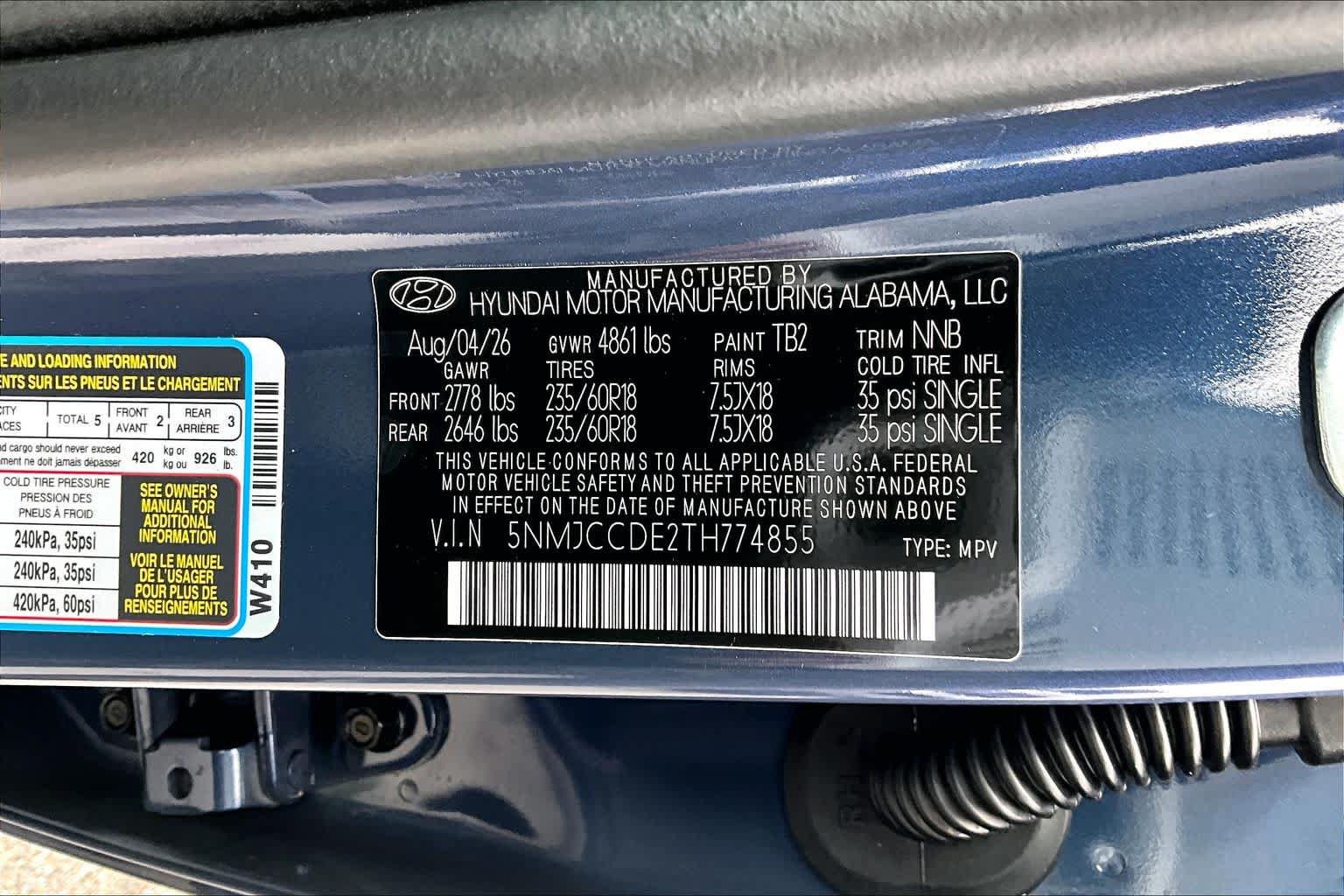 New 2026 Hyundai Tucson SEL AWD/4WD image 14