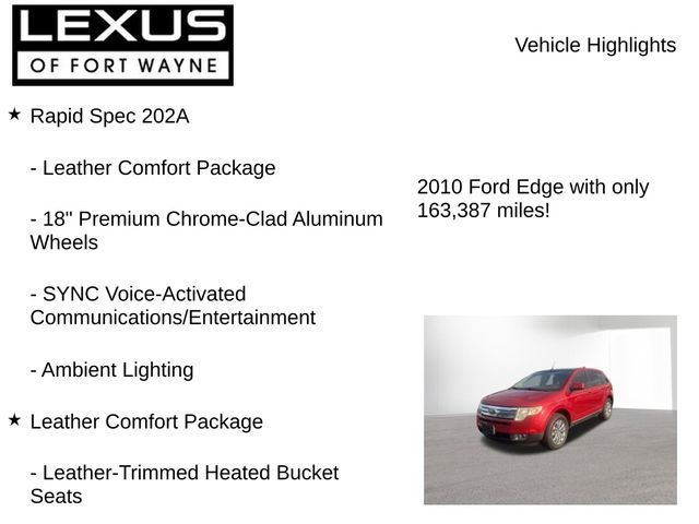 Used 2010 Ford Edge SEL image 7