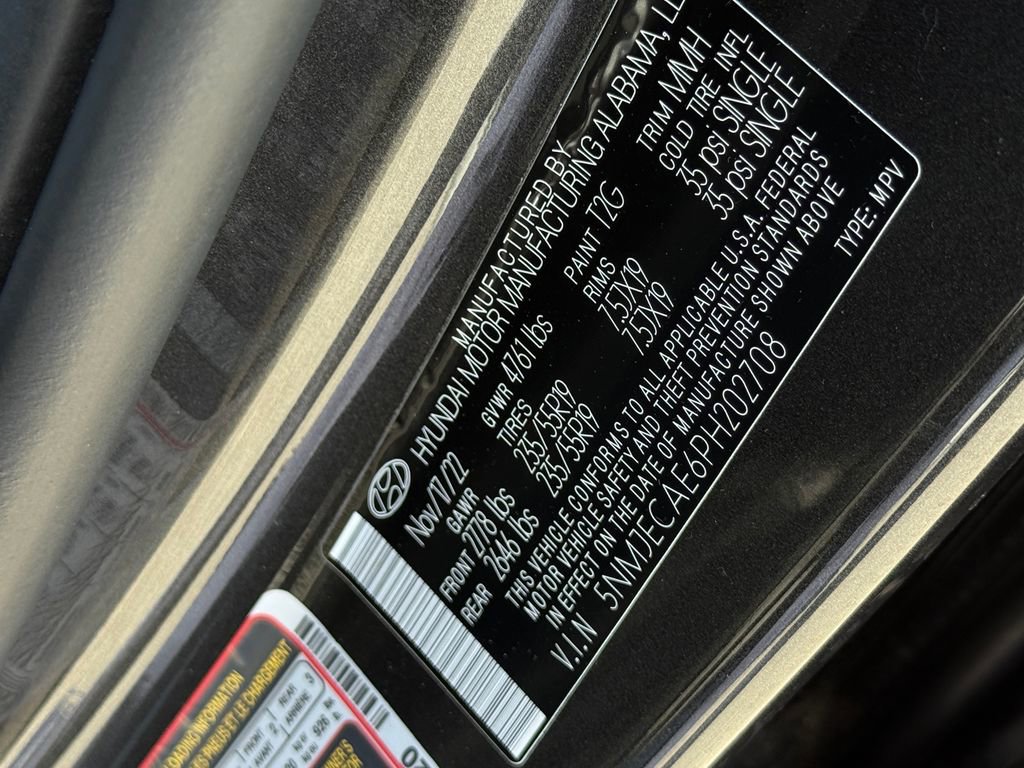 Used 2023 Hyundai Tucson Limited image 39