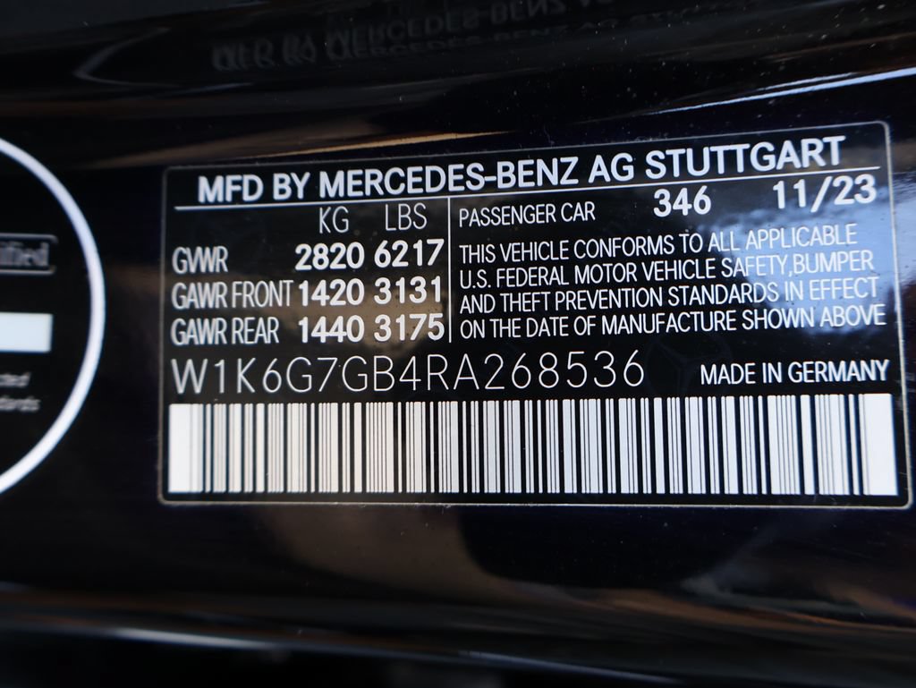 Certified 2024 Mercedes-Benz S 580 4MATIC Sedan image 41