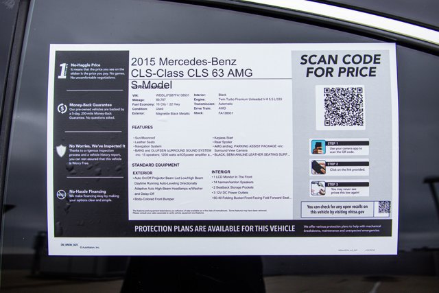 Used 2015 Mercedes-Benz CLS 63 AMG S-Model image 29