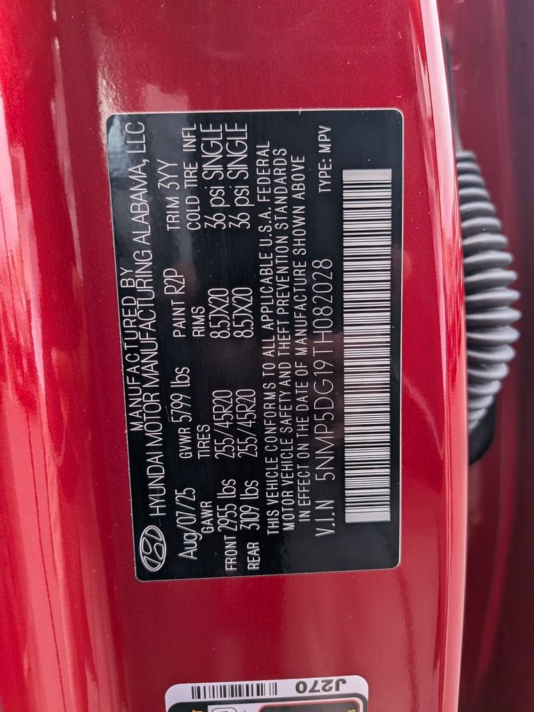 Certified 2026 Hyundai Santa Fe Calligraphy AWD/4WD image 36