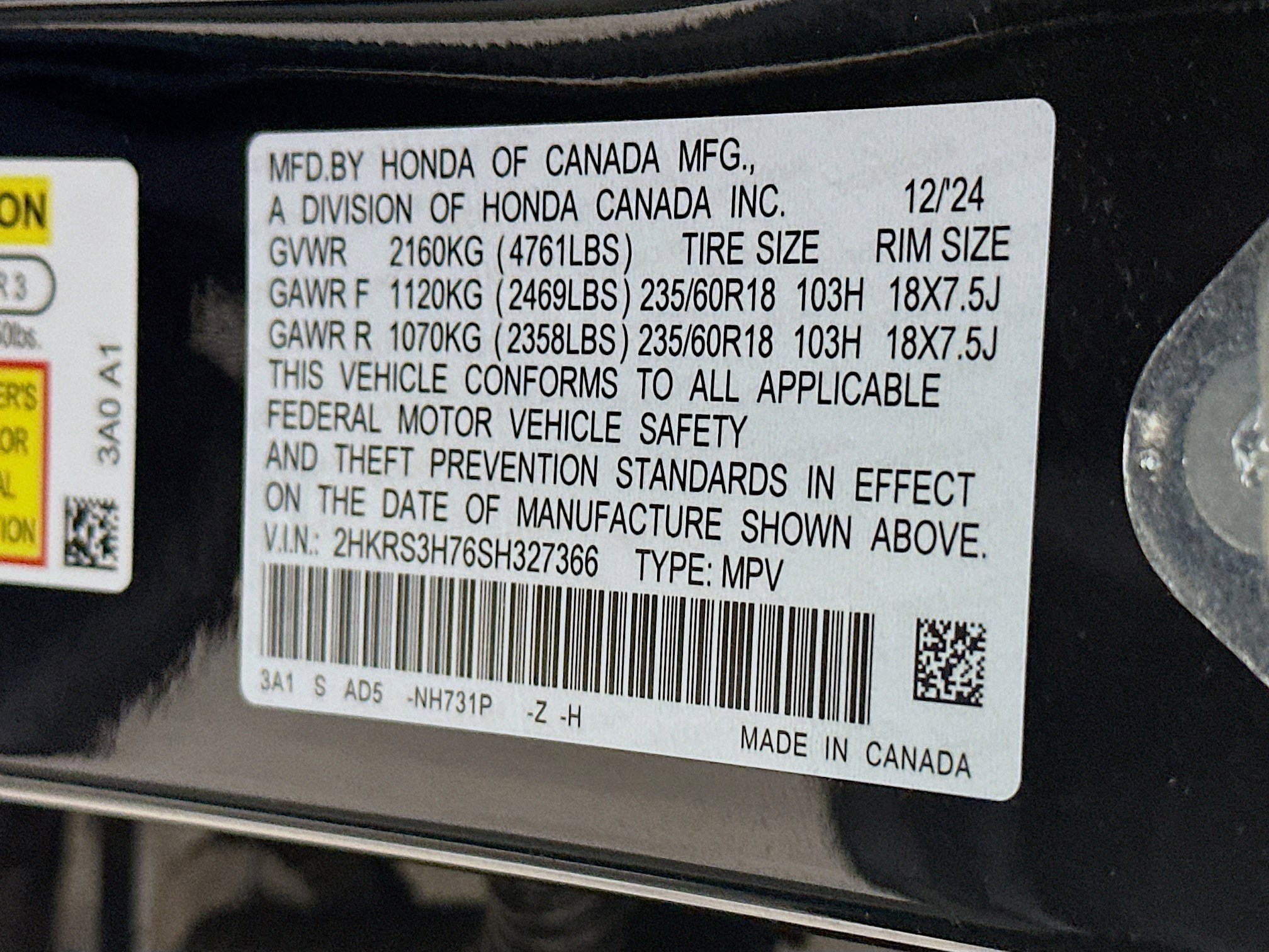 Used 2025 Honda CR-V EX-L image 12