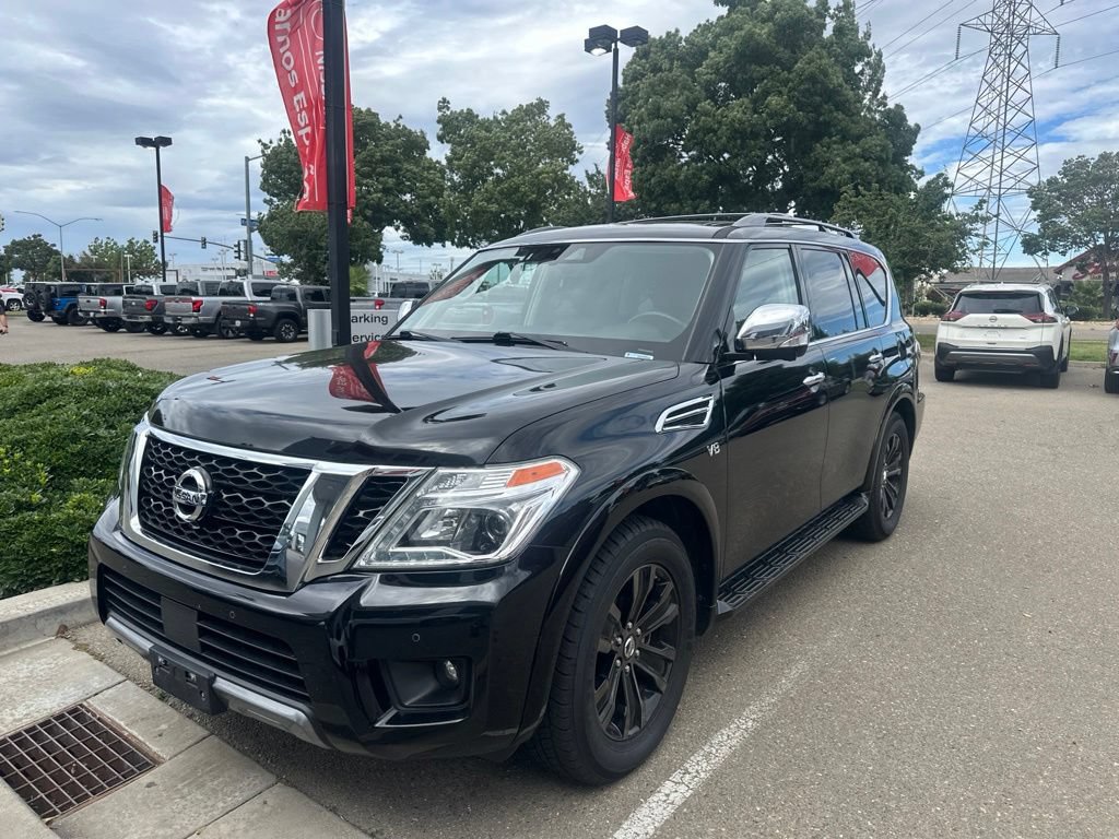 Used 2019 Nissan Armada Platinum w/ Cargo Package AWD/4WD image 3