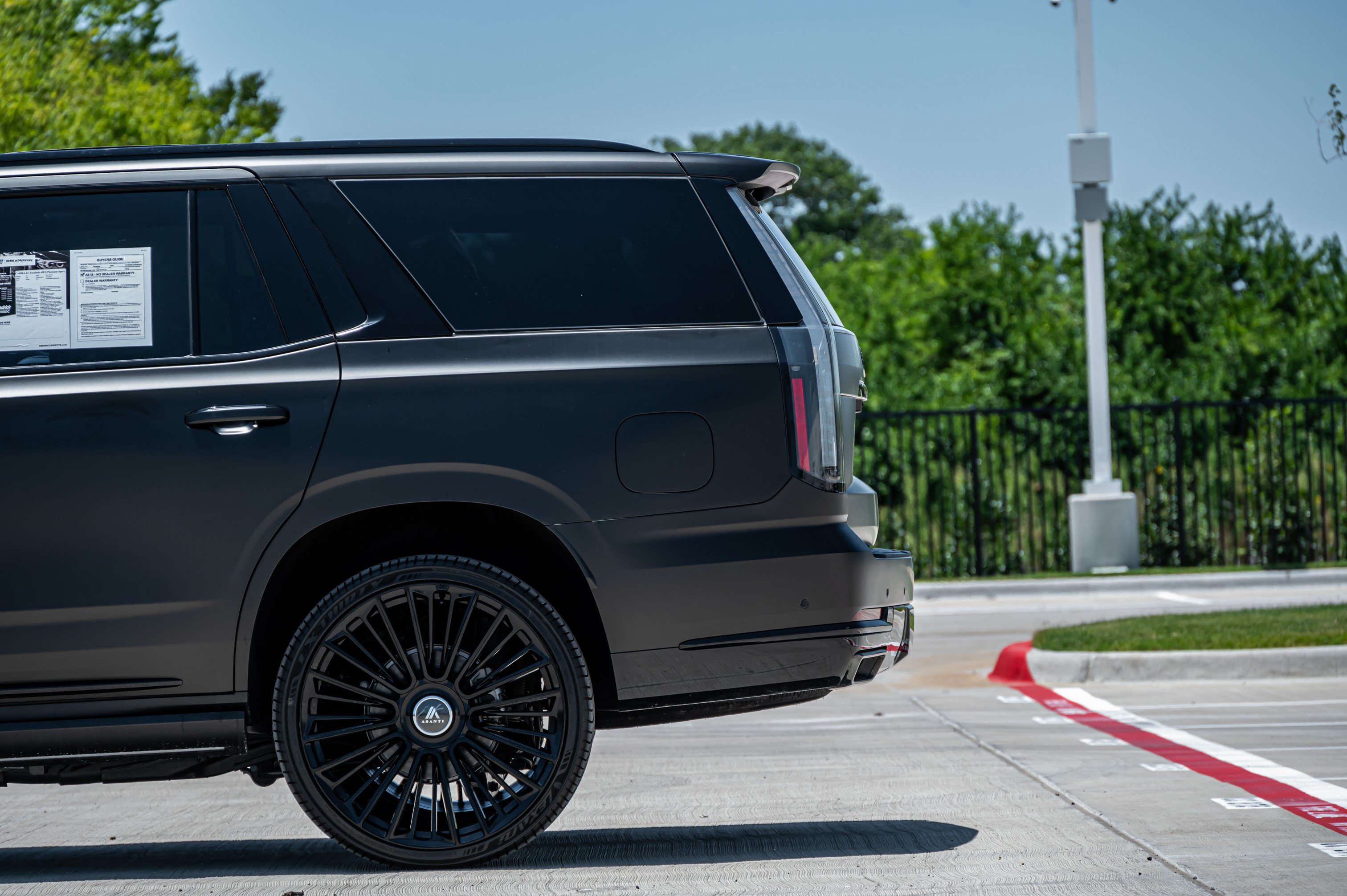 Used 2026 Cadillac Escalade Platinum Sport w/ LPO, ONYX Package AWD/4WD image 47