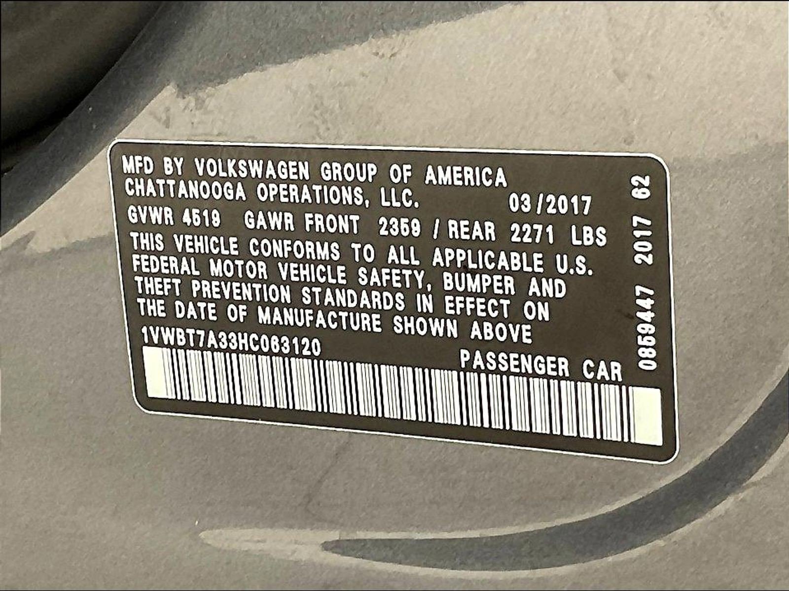 Used 2017 Volkswagen Passat 1.8T SE w/ SE Lighting Package FWD image 19