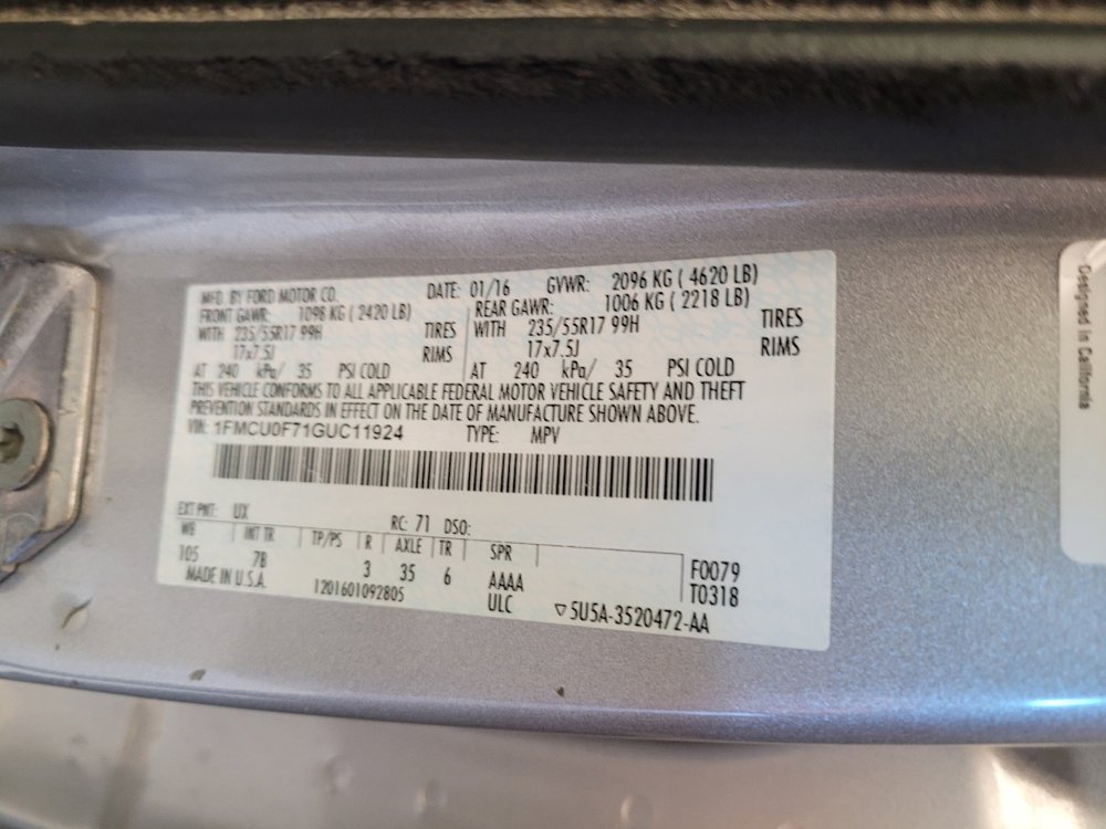 Used 2016 Ford Escape S image 33