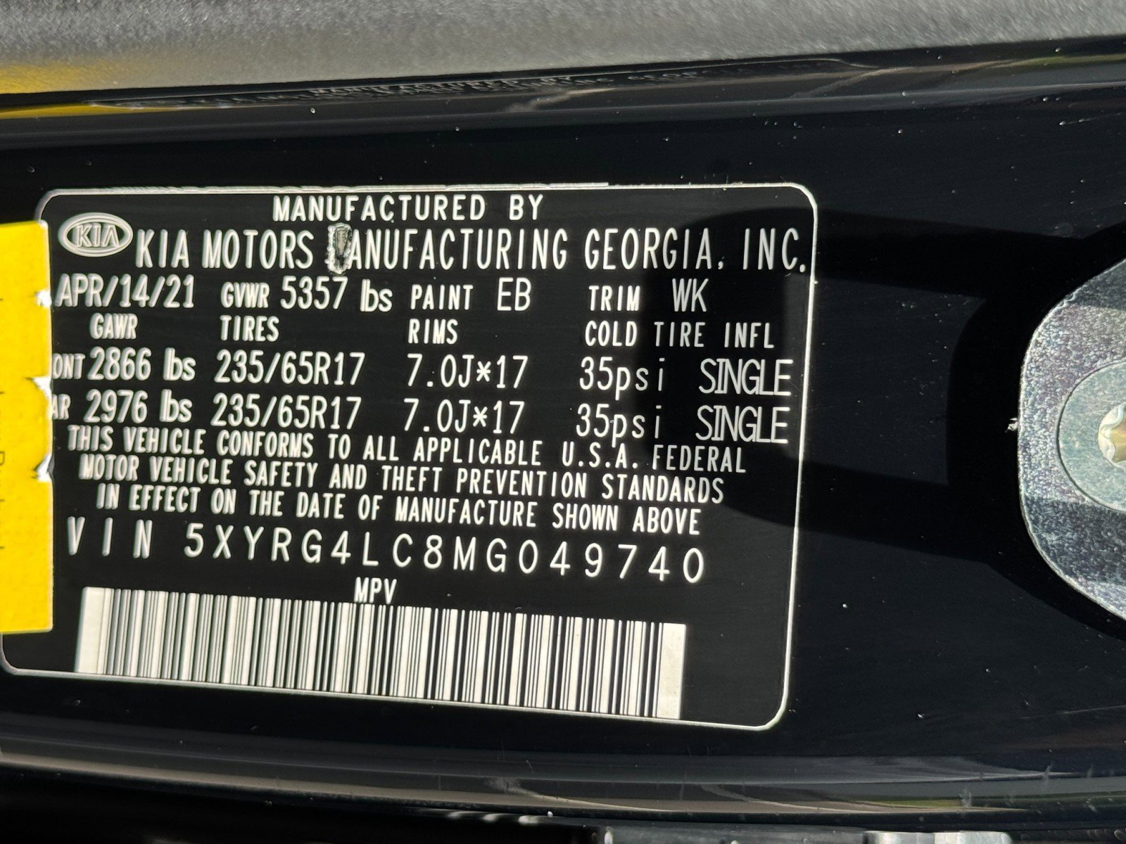 Used 2021 Kia Sorento LX FWD image 40
