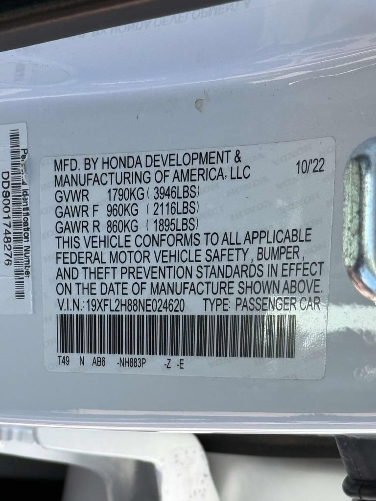 Used 2022 Honda Civic Sport image 29