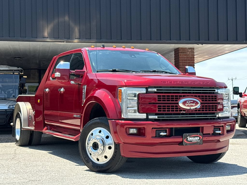 Used 2019 Ford F450 Platinum w/ Platinum Ultimate Package AWD/4WD image 1