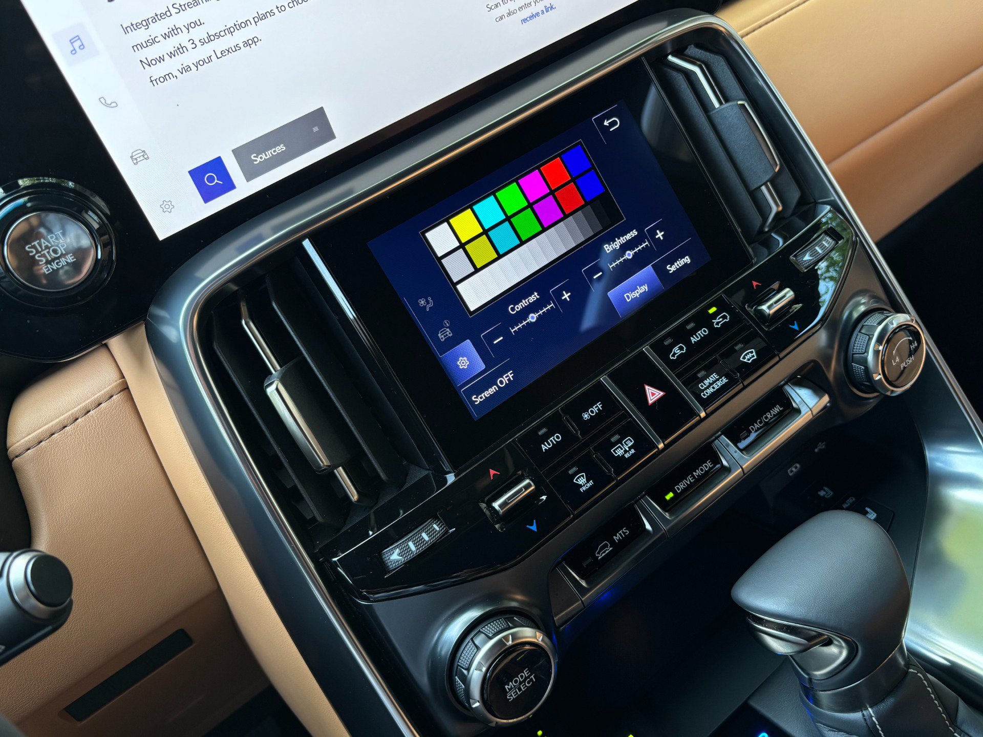 Used 2025 Lexus LX 600 4WD w/ Accessory Package (2T) image 48