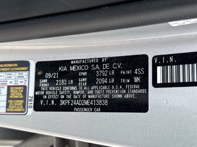 Used 2021 Kia Forte LXS FWD image 31
