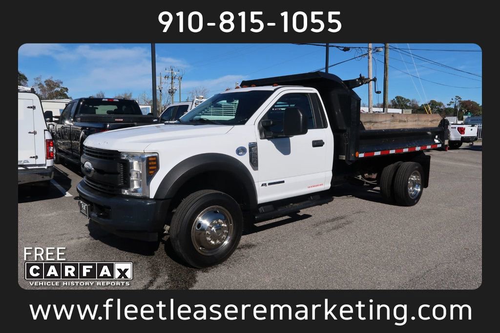 Used 2018 Ford F550 2WD Regular Cab Super Duty
