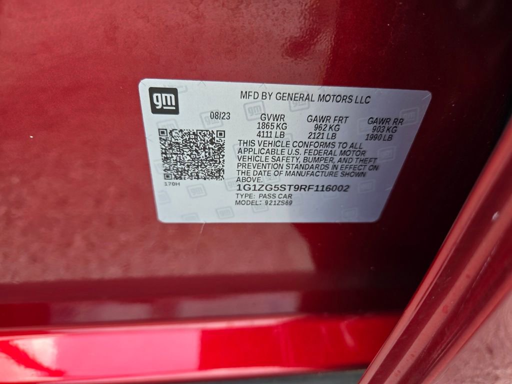 Used 2024 Chevrolet Malibu RS FWD image 20
