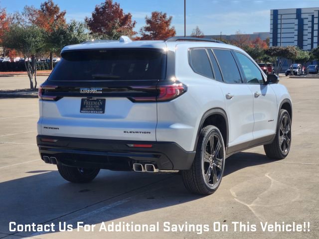 New 2026 GMC Acadia Elevation w/ Black Edition image 3