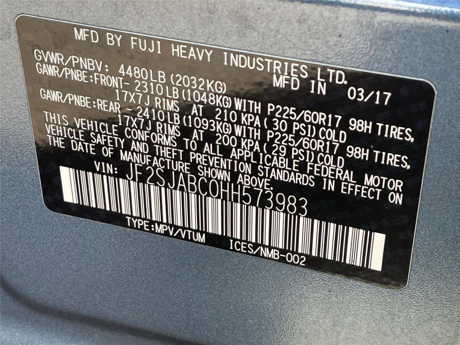 Used 2017 Subaru Forester 2.5i w/ Alloy Wheel Package image 29