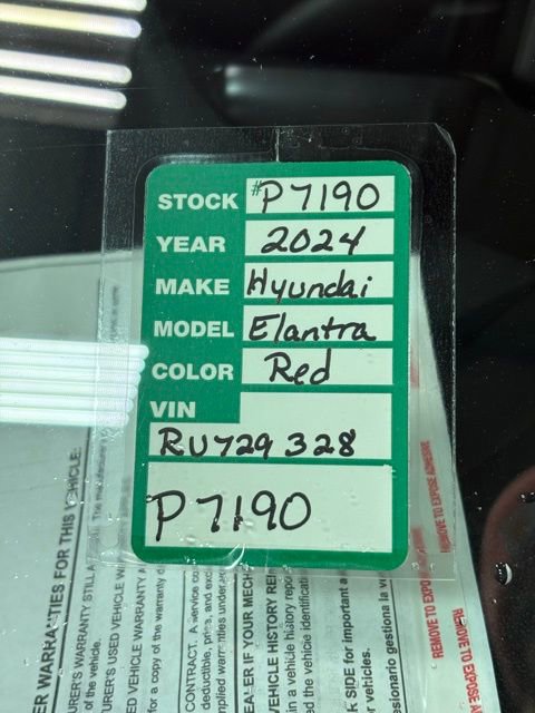 Used 2024 Hyundai Elantra Limited image 23