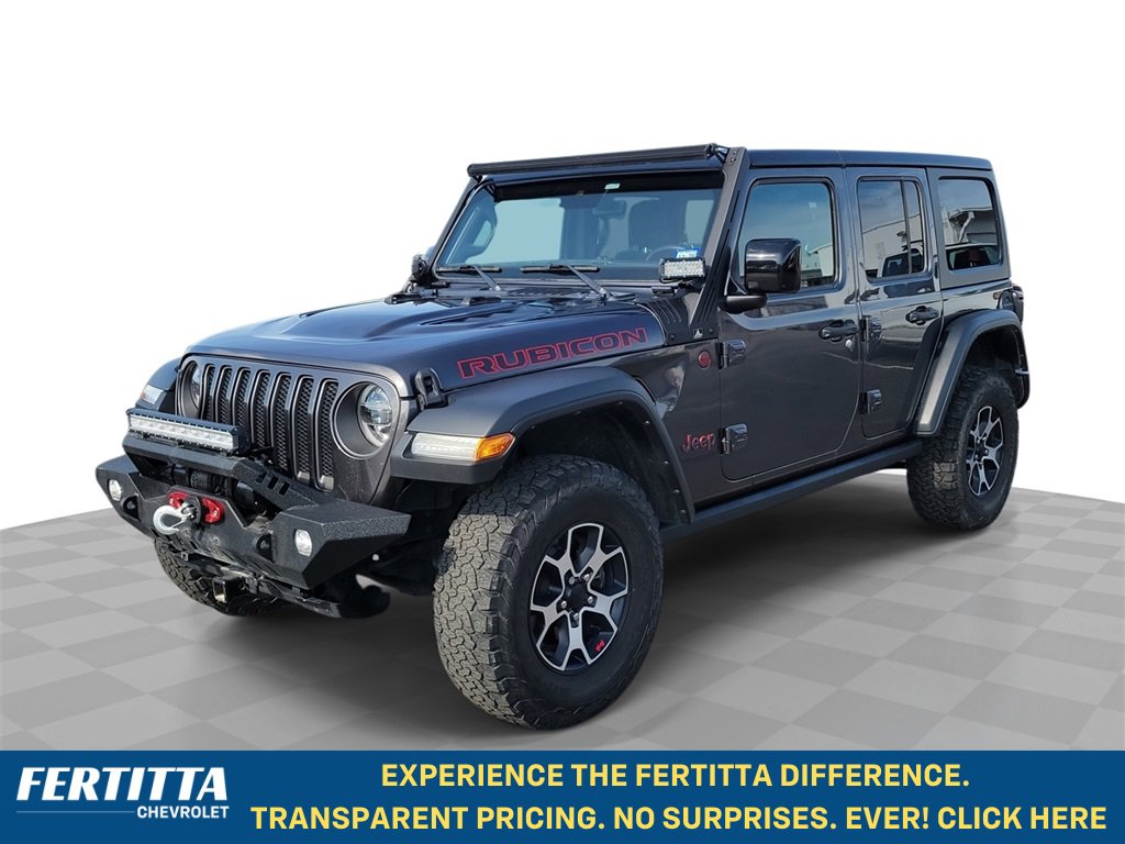 Used 2022 Jeep Wrangler Unlimited Rubicon w/ Steel Bumper Group