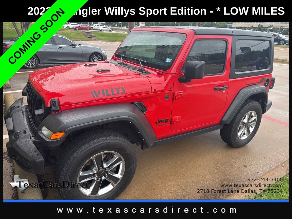 Used 2023 Jeep Wrangler Willys image 1