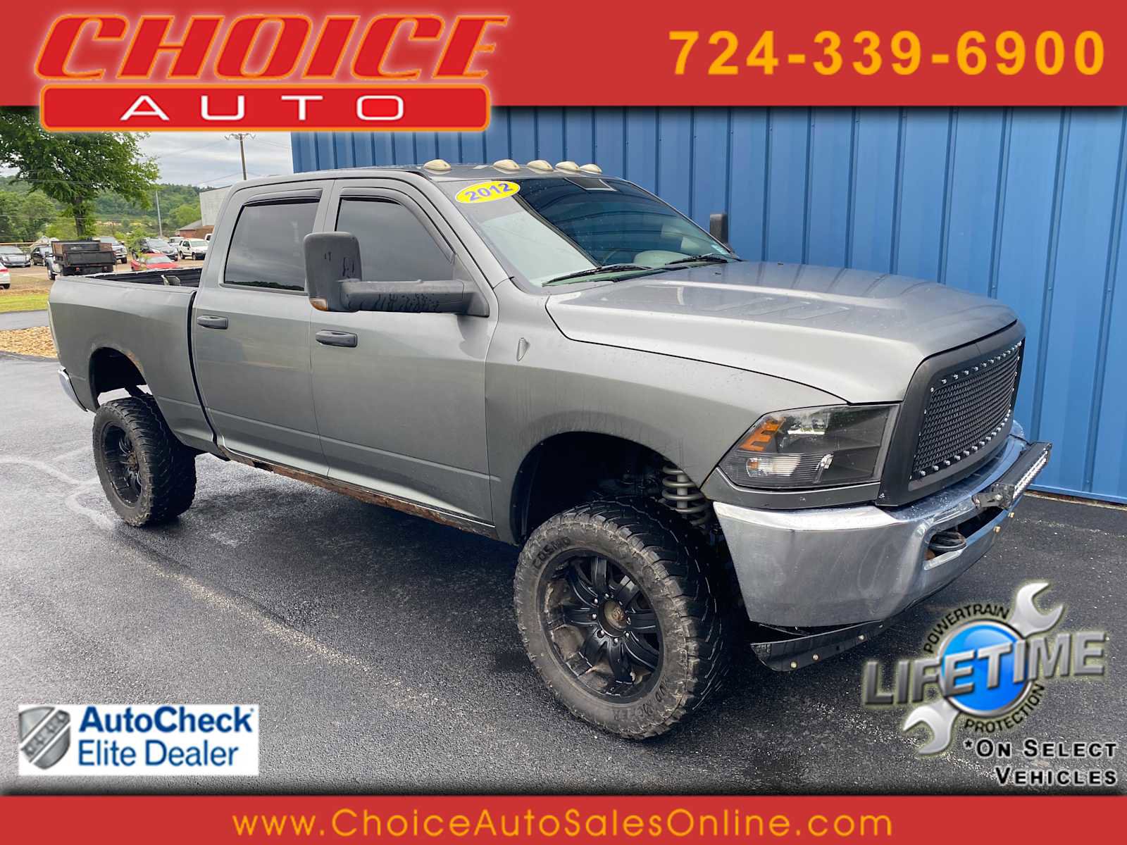 Used 2012 RAM 2500 ST w/ Chrome Appearance Group