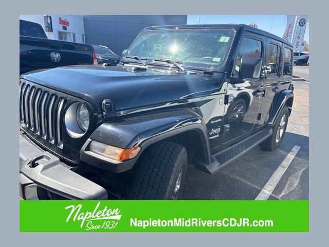 Used 2022 Jeep Wrangler Unlimited Sahara w/ Cold Weather Group image 1