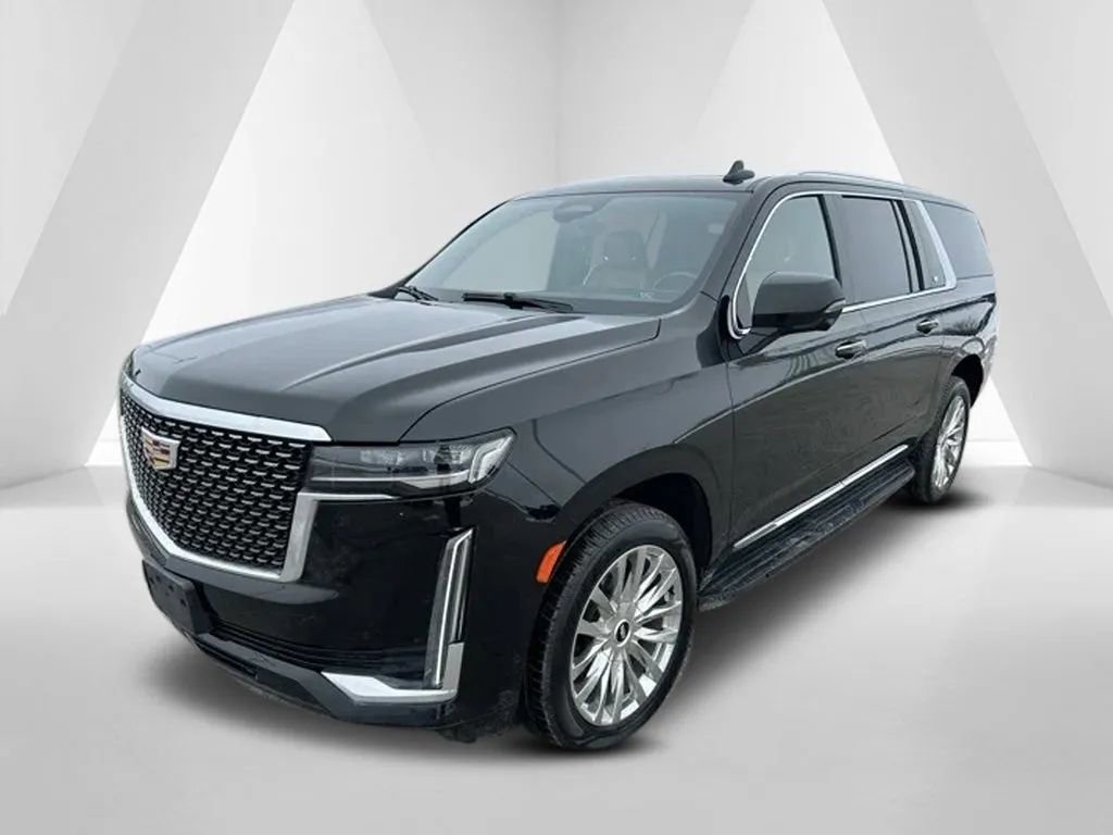 Used 2021 Cadillac Escalade ESV Premium Luxury w/ Heavy-Duty Trailer Package image 3