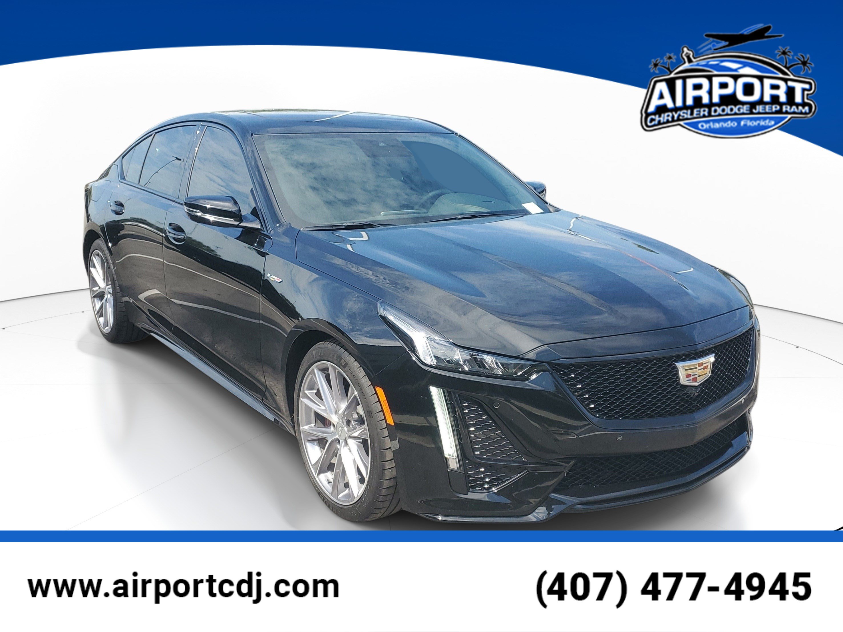 Used 2024 Cadillac CT5 V w/ Super Cruise 1 Package RWD image 1