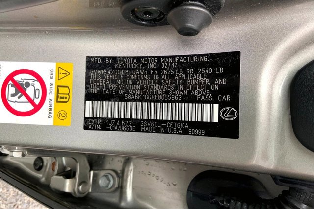 Used 2017 Lexus ES 350 w/ Luxury Package FWD image 32