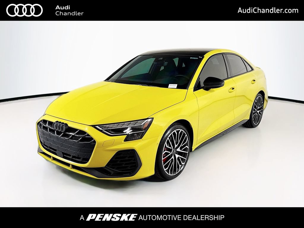 Certified 2025 Audi S3 Premium Plus w/ Premium Plus Package