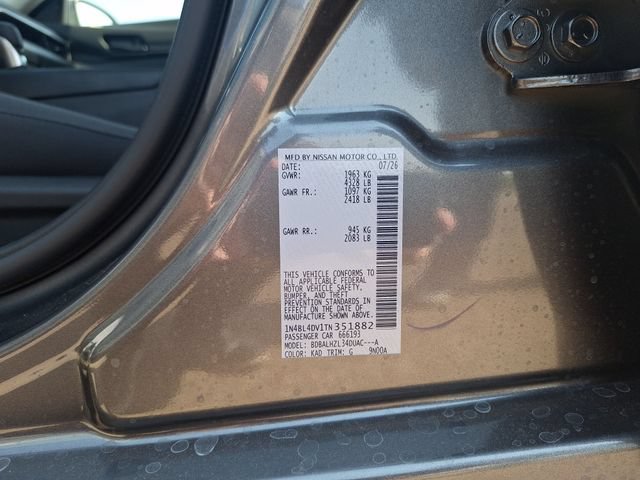 New 2026 Nissan Altima 2.5 SV w/ SV Special Edition Package FWD image 30