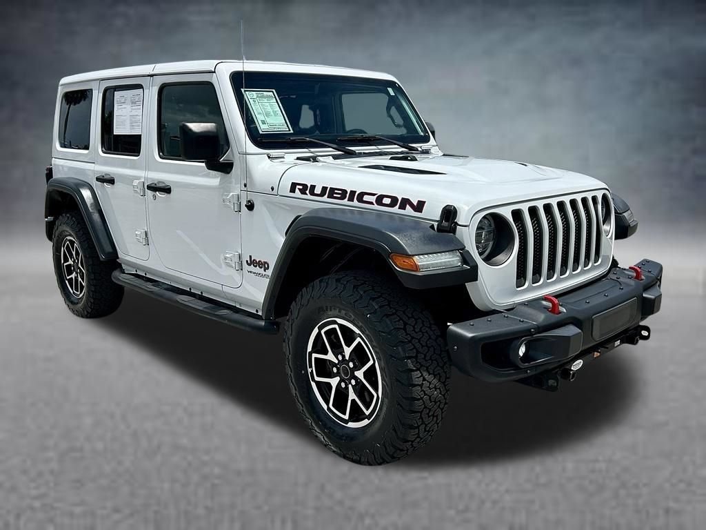 Used 2021 Jeep Wrangler Unlimited Rubicon w/ Steel Bumper Group AWD/4WD image 3