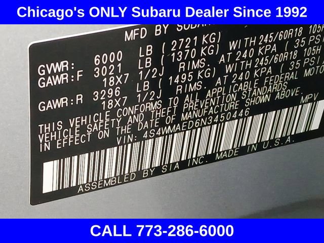 Certified 2022 Subaru Ascent Premium w/ Convenience Package image 18