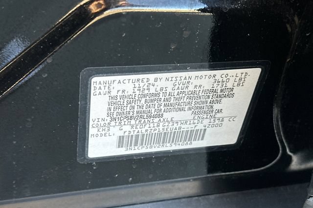 Certified 2024 Nissan Kicks S FWD image 33