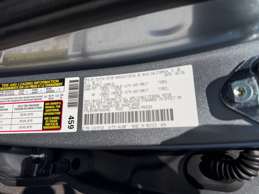 Used 2026 Toyota Tacoma SR5 AWD/4WD image 30