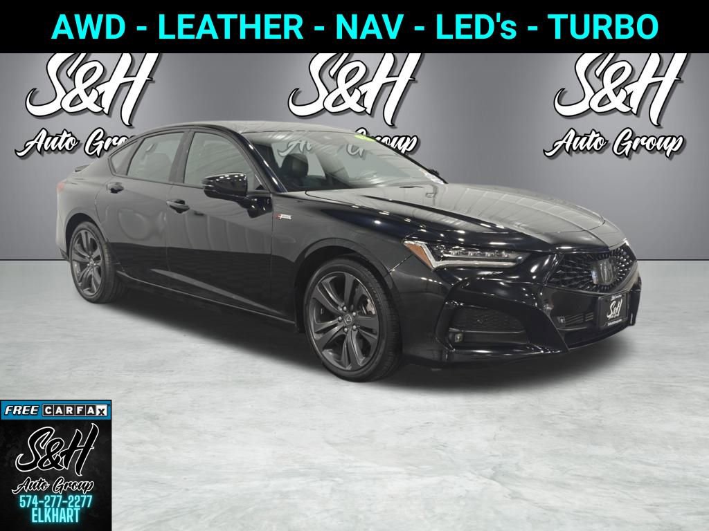 Used 2023 Acura TLX SH-AWD w/ A-SPEC Pkg image 1