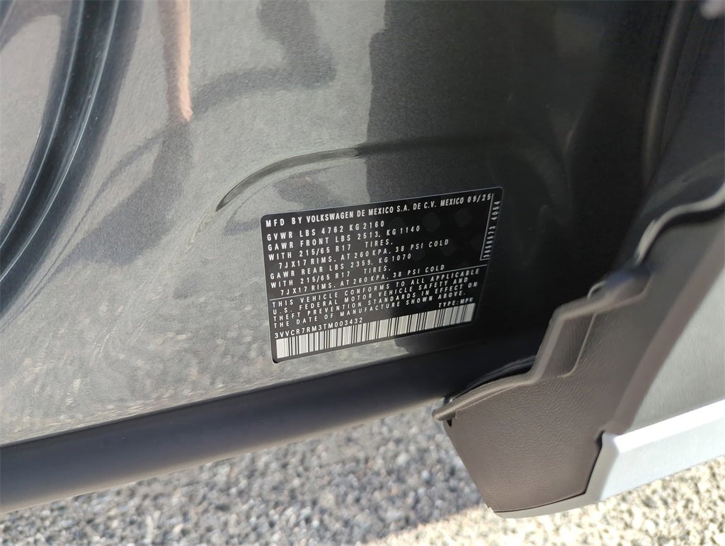 New 2026 Volkswagen Tiguan S image 39