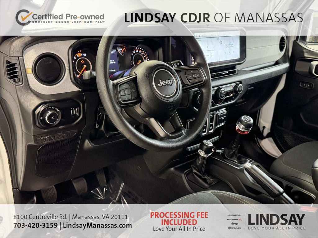 Certified 2025 Jeep Wrangler Sport AWD/4WD image 18