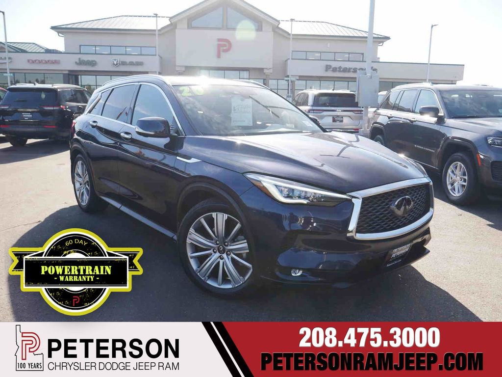 Used 2020 INFINITI QX50 Sensory w/ Proactive Package