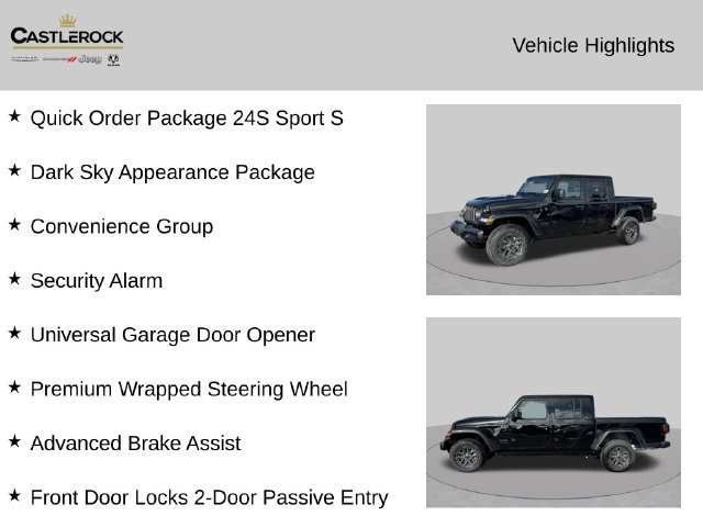 New 2026 Jeep Gladiator Sport AWD/4WD image 2