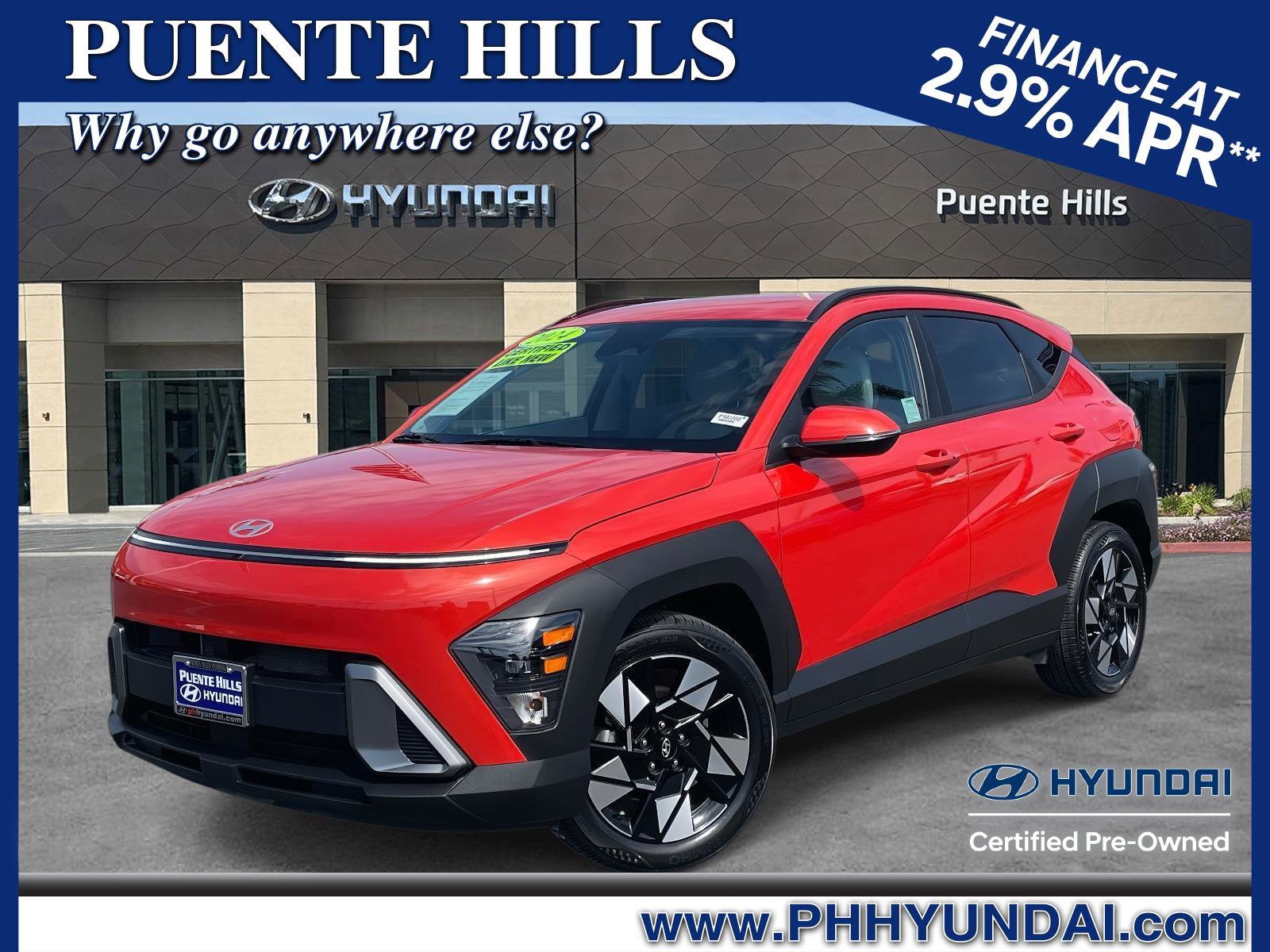 Certified 2024 Hyundai Kona SEL