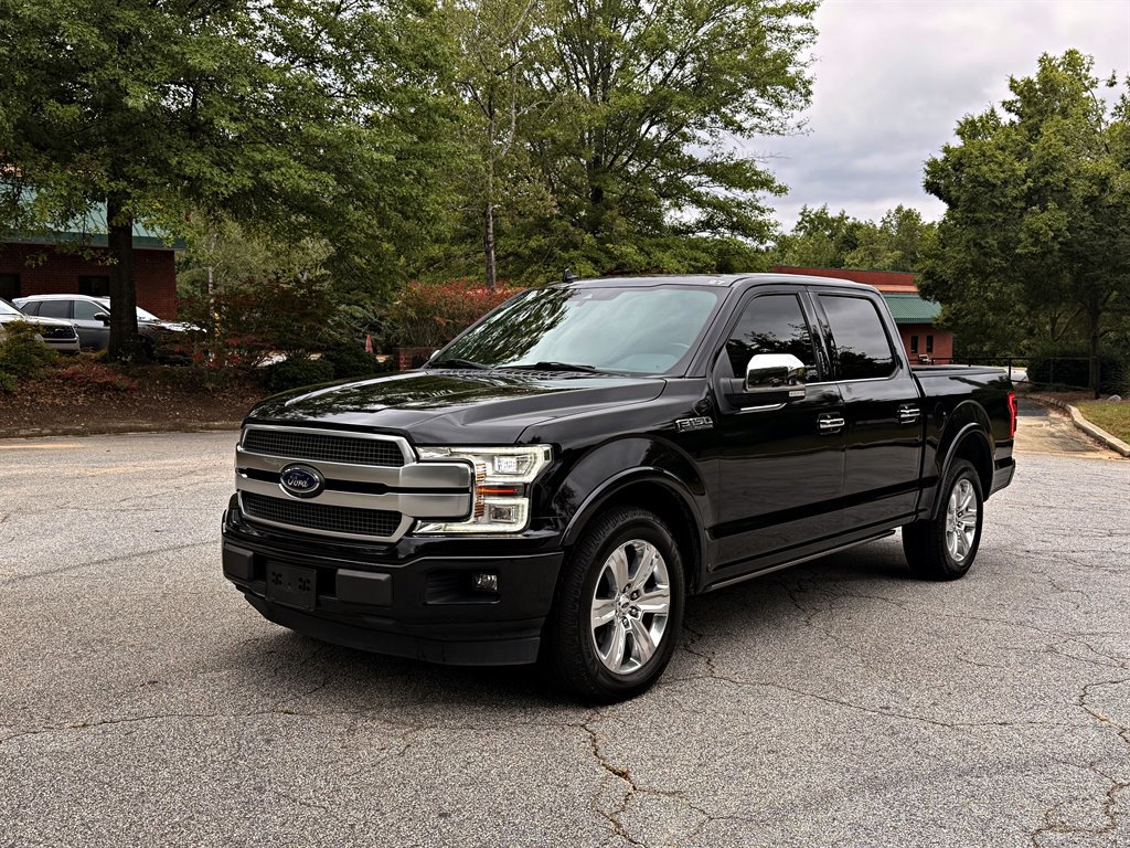 Used 2018 Ford F150 Platinum w/ Equipment Group 701A Luxury RWD image 1