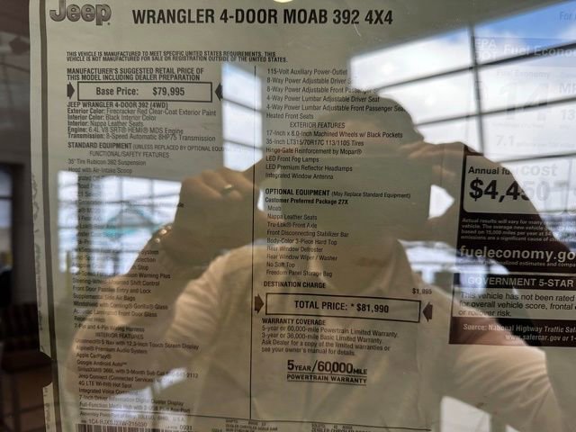 New 2026 Jeep Wrangler Unlimited Rubicon 392 image 26