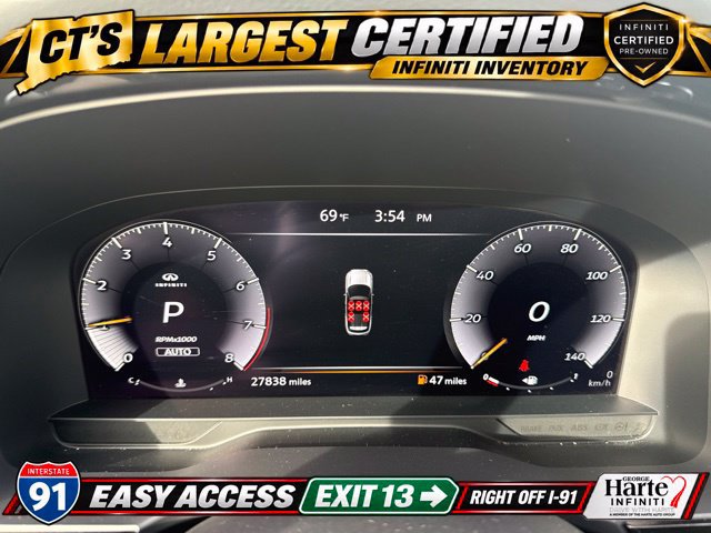 Certified 2023 INFINITI QX60 Luxe w/ Performance Audio Package AWD/4WD image 8