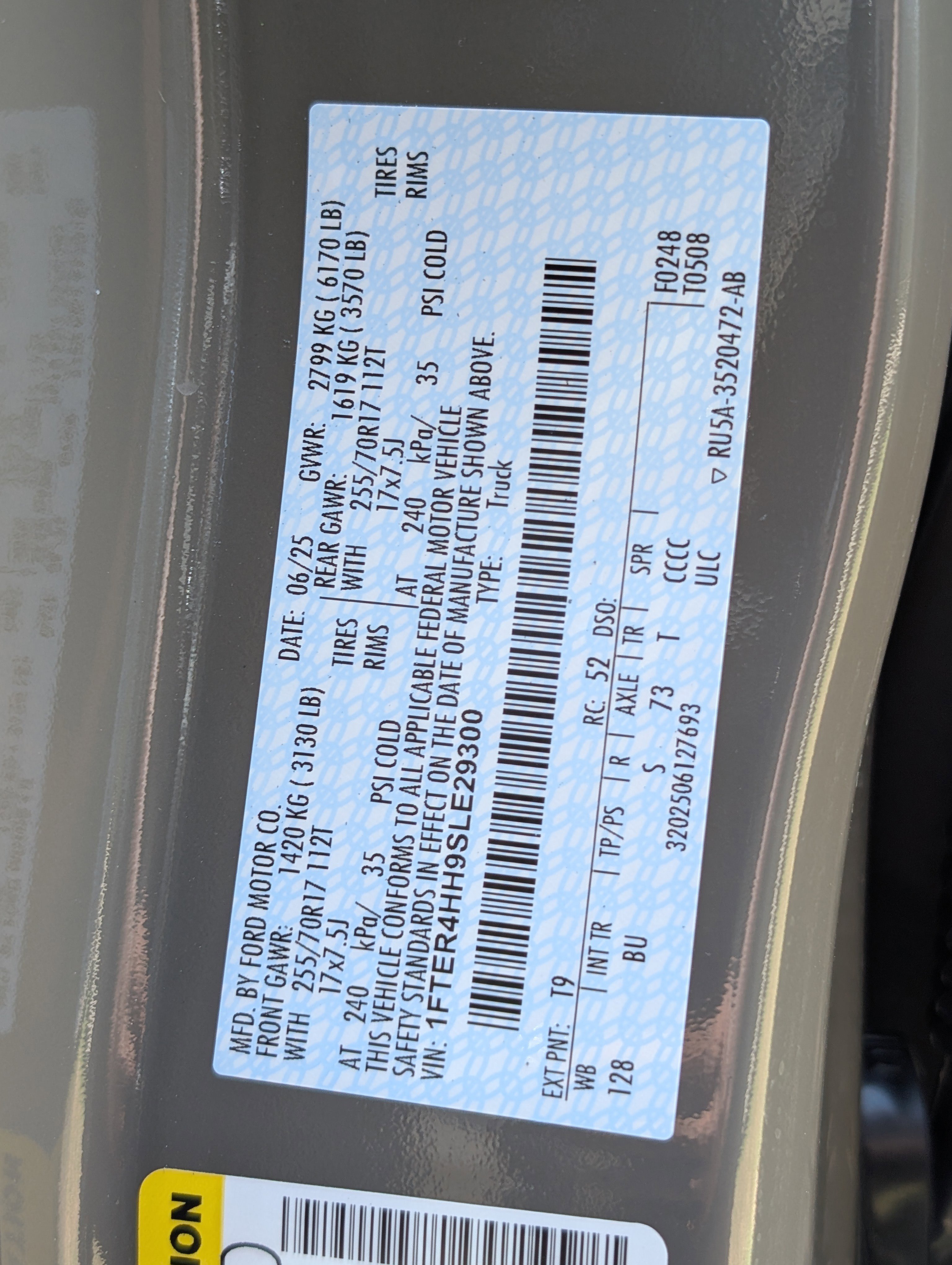 New 2025 Ford Ranger XLT w/ Equipment Group 301A High image 28